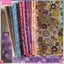 Set 50 Miếng Vải Cotton 10X10Cm Họa Tiết Hoa Dùng May Đồ Búp Bê DIY