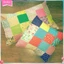 Set 50 Miếng Vải Cotton 10X10Cm Họa Tiết Hoa Dùng May Đồ Búp Bê DIY