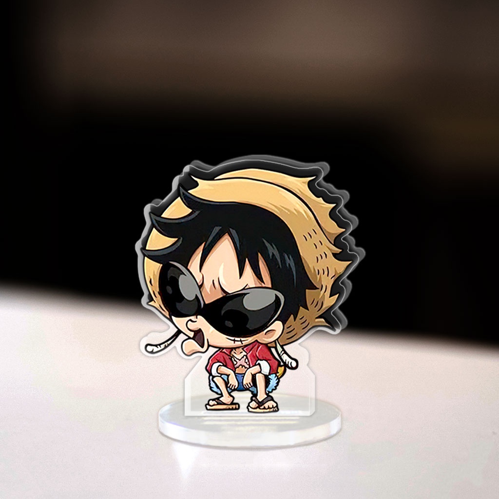 Mô hình Mini One Piece Standee Chibi Anime Manga Luffy Zoro Chopper ...