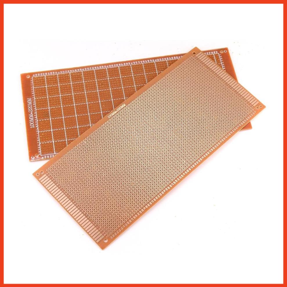 Bảng Mạch Đục Lỗ PCB Đủ Kích Thước - Khoảng Cách Lỗ 2.54mm Màu Nâu 1 ...