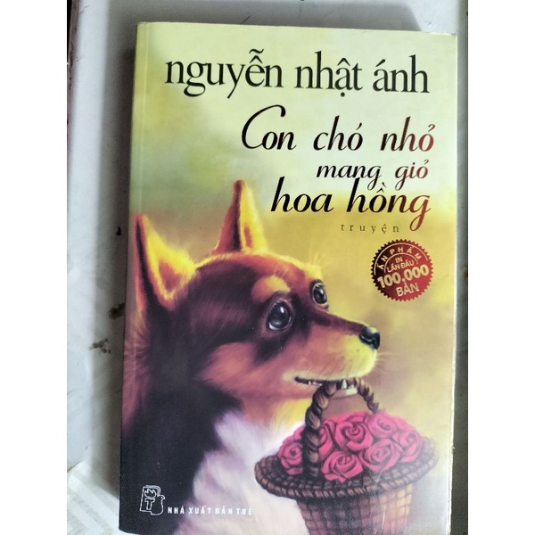 Con Chó Nhỏ Mang Giỏ Hoa Hồng (Fake) | Shopee Việt Nam