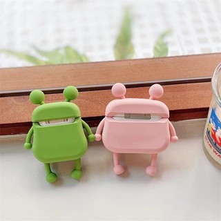 [Vỏ Airpods 1/2/3, Pro, Pro2]Vỏ bảo vệ tai nghe không dây Vỏ Airpods 1/2/3, Pro,Pro2 siêu hot hit - Ếch miệng rộng RABBI