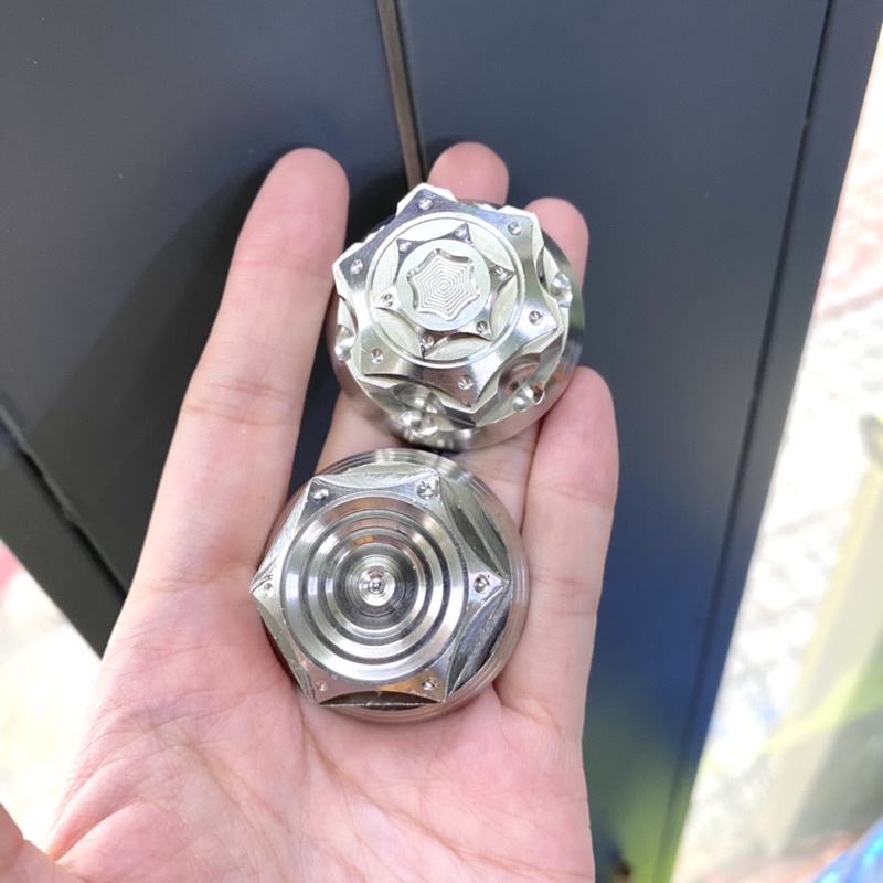 TÁN BÁNH CỐT SAU INOX 304 MẪU THÁI VÀ M3 GẮN CHO CÁC DÒNG XE TAY GA ...