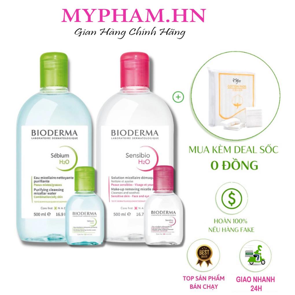 Bioderma có tẩy trang dạng sữa thích hợp cho da dầu mụn nhạy cảm không?
