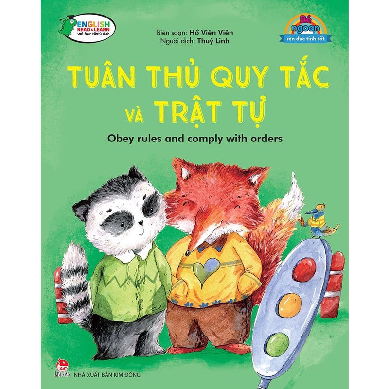 Sách Bé ngoan rèn đức tính tốt - Tuân thủ quy tắc và trật tự - Obey ...