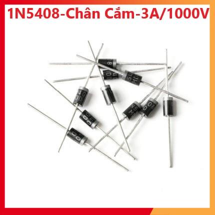 Gói 10 con 1N5408 - Diode Chỉnh Lưu 3A/1000V IN5408 Chân Cắm DIP 5408 ...
