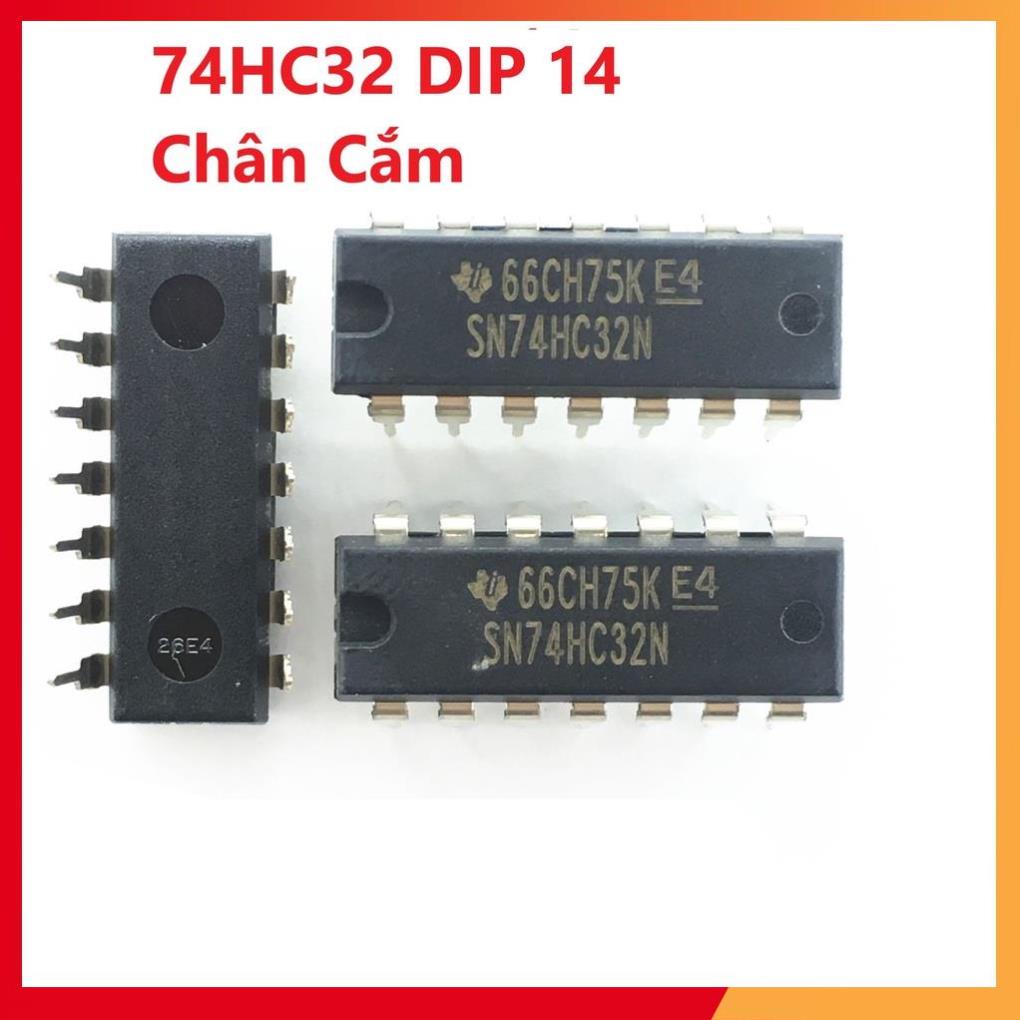 74HC32 Dip 14 Chân Cắm HC32 7432 | Shopee Việt Nam