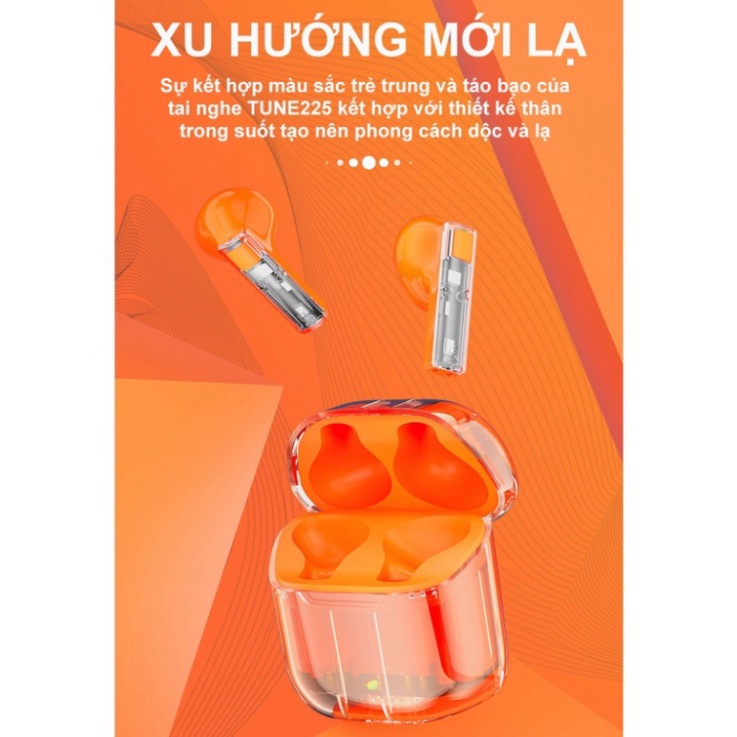 Tai Nghe Bluetooth JBL Tune 225 (YX06) Tai Nghe Không Dây Android Trong Suốt Tương Thích Tất Cả Các Dòng Điện Thoại HOT