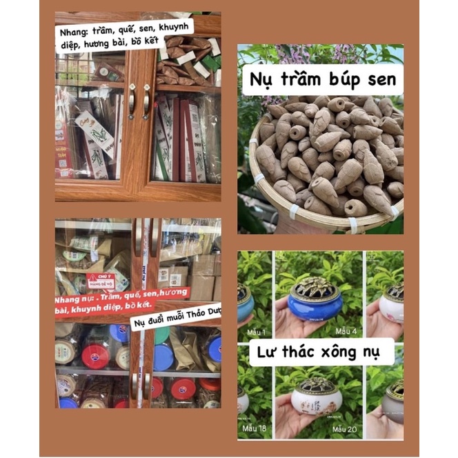 <hộp 100gr -40nụ> Nụ trầm tự nhiên, 💯 % nguyên chất, thác khói xông nhà.