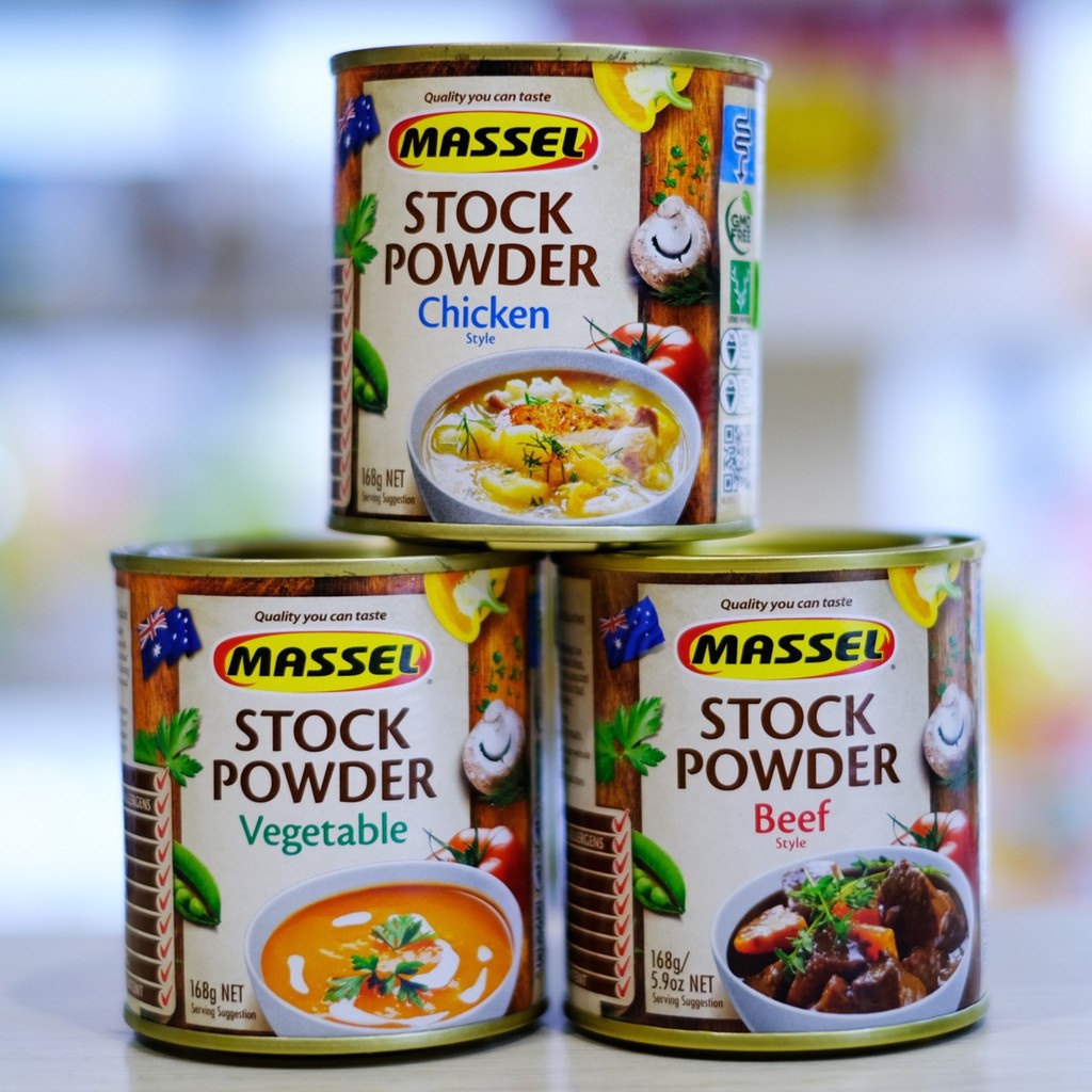 Hạt nêm vị rau củ Massel Premium Stock Powder Vegetable/ Chicken/Beef