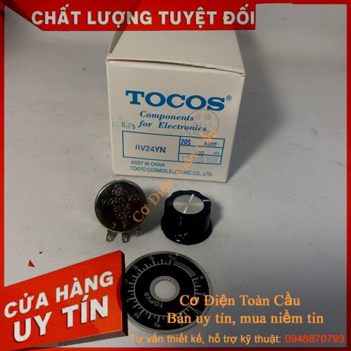 10 Pz RV24YN 20S 100-1M Ohm Potenziometro B502 Filettatura Singolo Giro - Foto 13