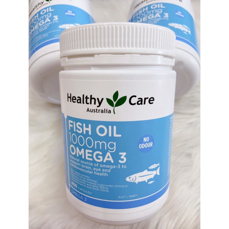 Viên Bổ Sung Omega 369 Healthy Care Ultimate Úc 200 Viên Chính hãng