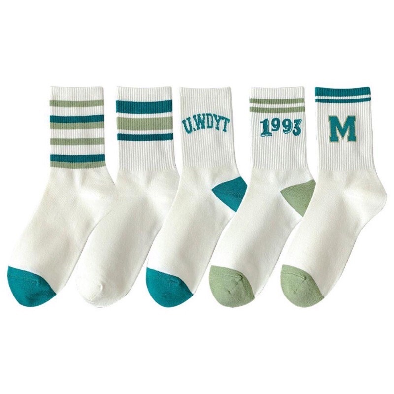 TẤT CỔ CAO - VỚ COTTON MẪU NGẪU NHIÊN MẪU CỔ CAO NAM NỮ THỂ THAO SIÊU ĐẸP