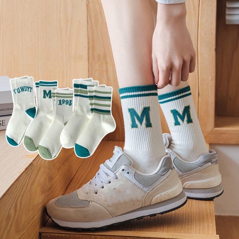 TẤT CỔ CAO - VỚ COTTON MẪU NGẪU NHIÊN MẪU CỔ CAO NAM NỮ THỂ THAO SIÊU ĐẸP
