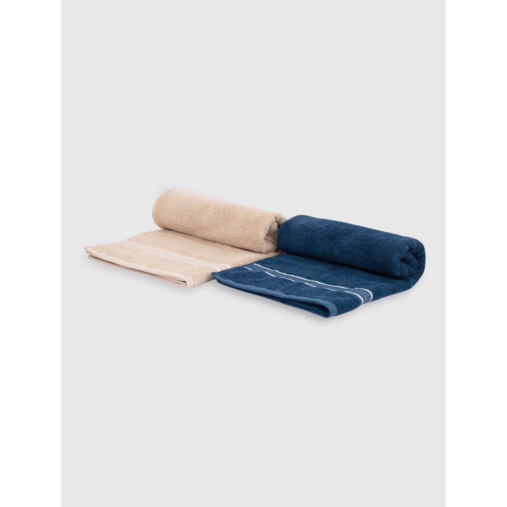 Pack 2 khăn tắm CANIFA chất liệu 100% cotton mềm mại 9HA22A006