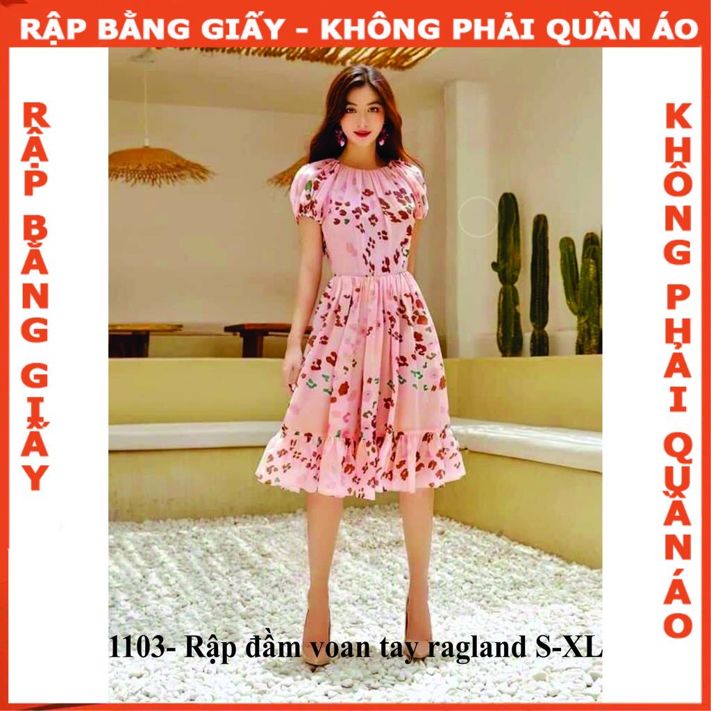 Rập giấy A0 mã 1103 rập đầm ragland (BẢN VẼ) Shopee Việt Nam