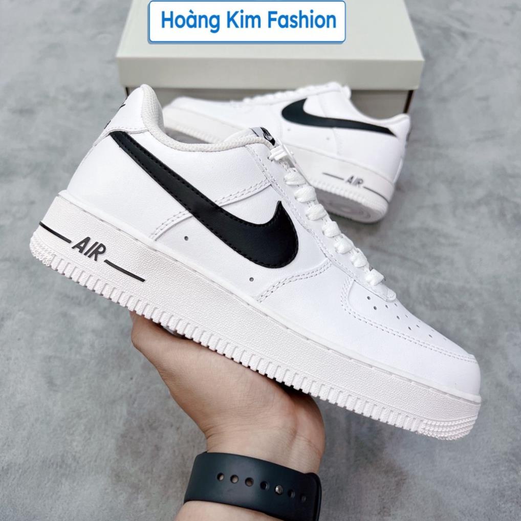 Giày Air Force 1 Vệt Đen,Giày AF1 trắng móc đen hàng đẹp dành cho Nam ...