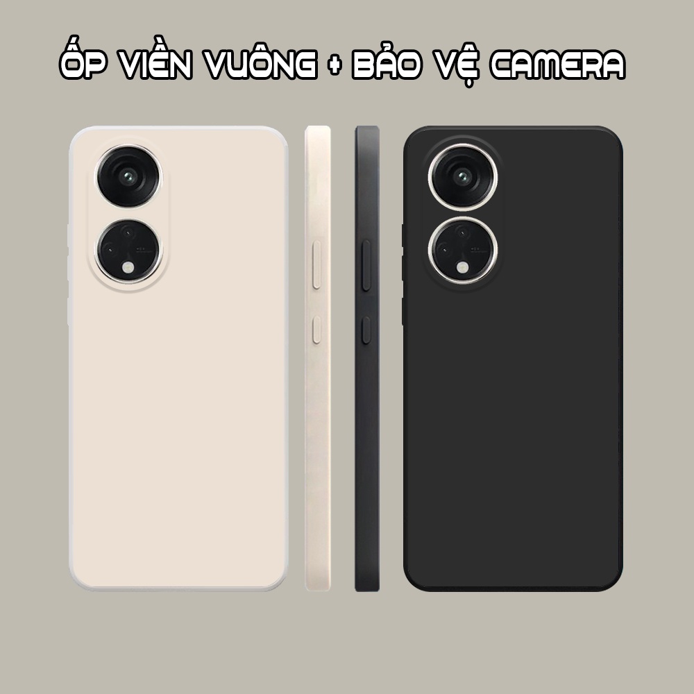 Ốp lưng Oppo Reno8 T / Reno8 T 5G / Reno 8T / Reno 8T 5G viền vuông dẻo ...