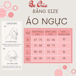 Áo ngực nữ cotton không gọng nâng ngực, áo lót nữ mềm mại thoáng mát tôn vòng 1 gợi cảm A 30 / 138 - BC_CHIC LINGERIE