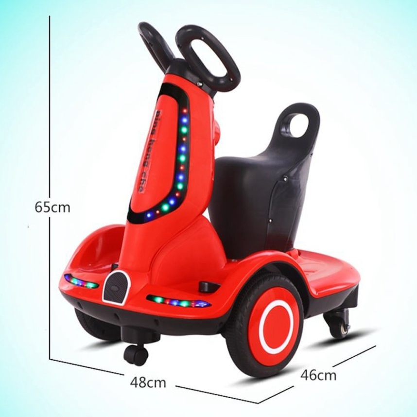 Xe xoay 360 độ có điều khiển và sạc cho bé tải trọng 40kg cao cấp_KHO SỈ HOA ĐỖ | BigBuy360 - bigbuy360.vn