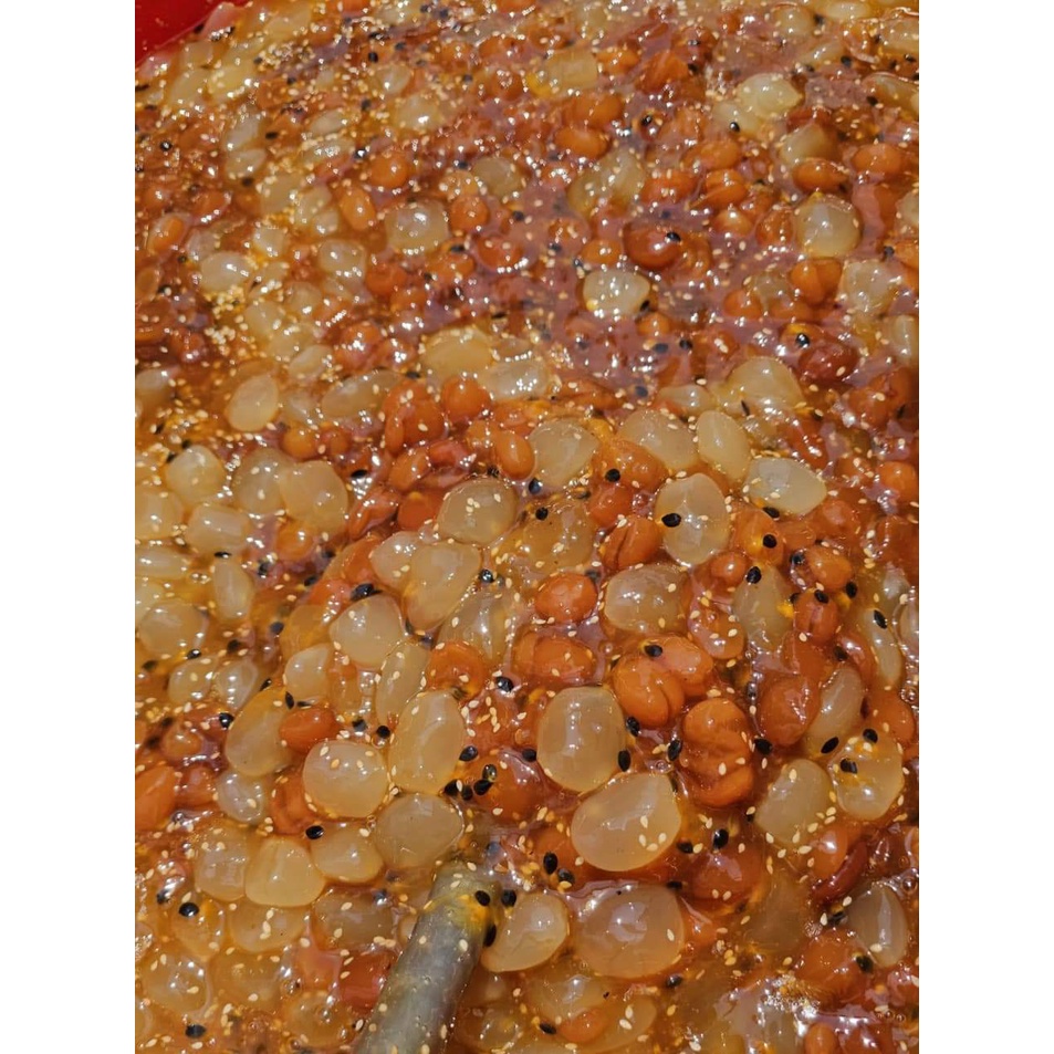 Me hạt dẻo Thái Lan rim đác khóm mít mè rang hủ 900gr