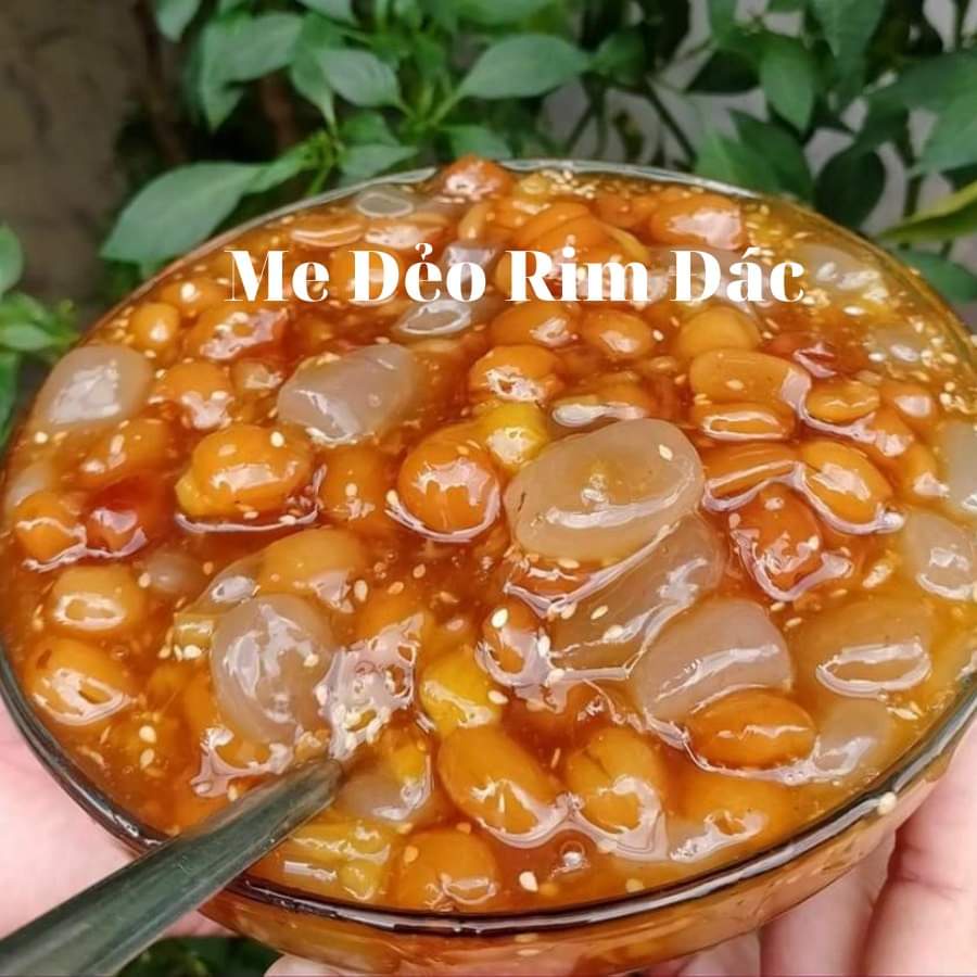 Me hạt dẻo Thái Lan rim đác khóm mít mè rang hủ 900gr