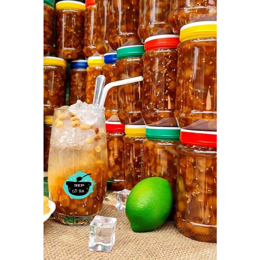 Me hạt dẻo Thái Lan rim đác khóm mít mè rang hủ 900gr