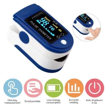 Máy đo nồng độ oxy trong máu và nhịp tim máy đo Spo2 Pulse Oximeter LK87 kẹp ngón tay ..