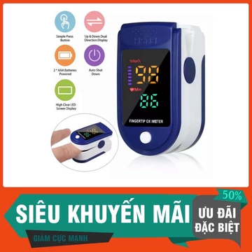 Máy đo Sp02 và đo nồng độ oxy trong máu và nhịp tim Pulse Oximeter LK-87 [ BẢO HÀNH 12 THÁNG] ..