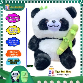 GẤU BÔNG HÌNH GẤU TRÚC ỐNG TRE SIÊU CƯNG DÀNH CHO BÉ YÊU - GIAO NHANH