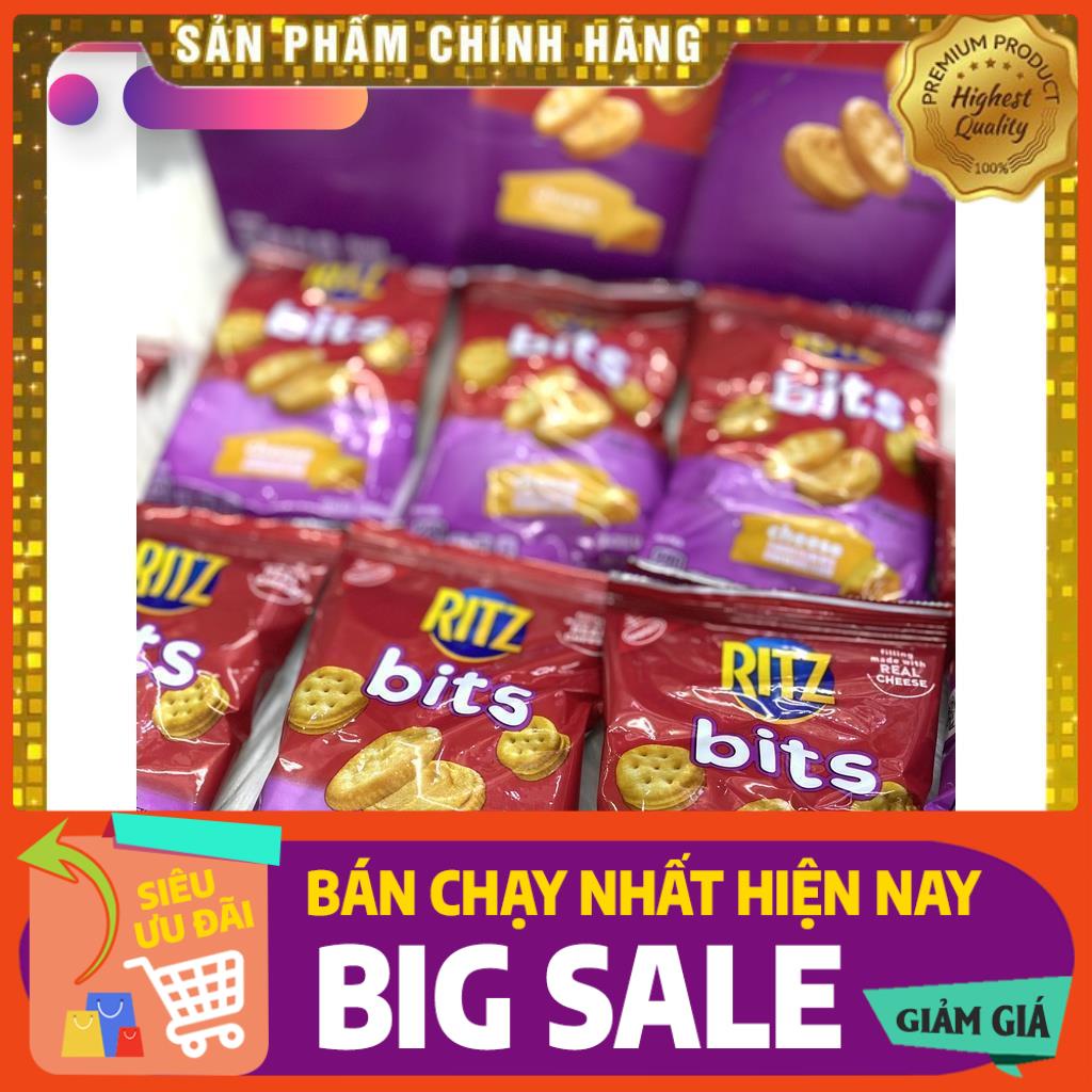 BÁNH QUY KẸP PHÔ MAI RITZ BIT USA | Shopee Việt Nam