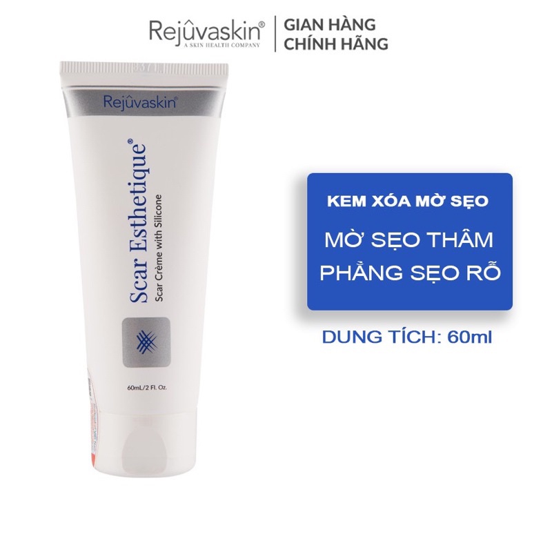 Scar Esthetique 60ml [Chính hãng] Kem xóa Sẹo Thuỷ Đậu, sẹo Thâm, lấp đầy  Sẹo Rỗ, Sẹo Lõm của Rejuvaskin USA | Shopee Việt Nam