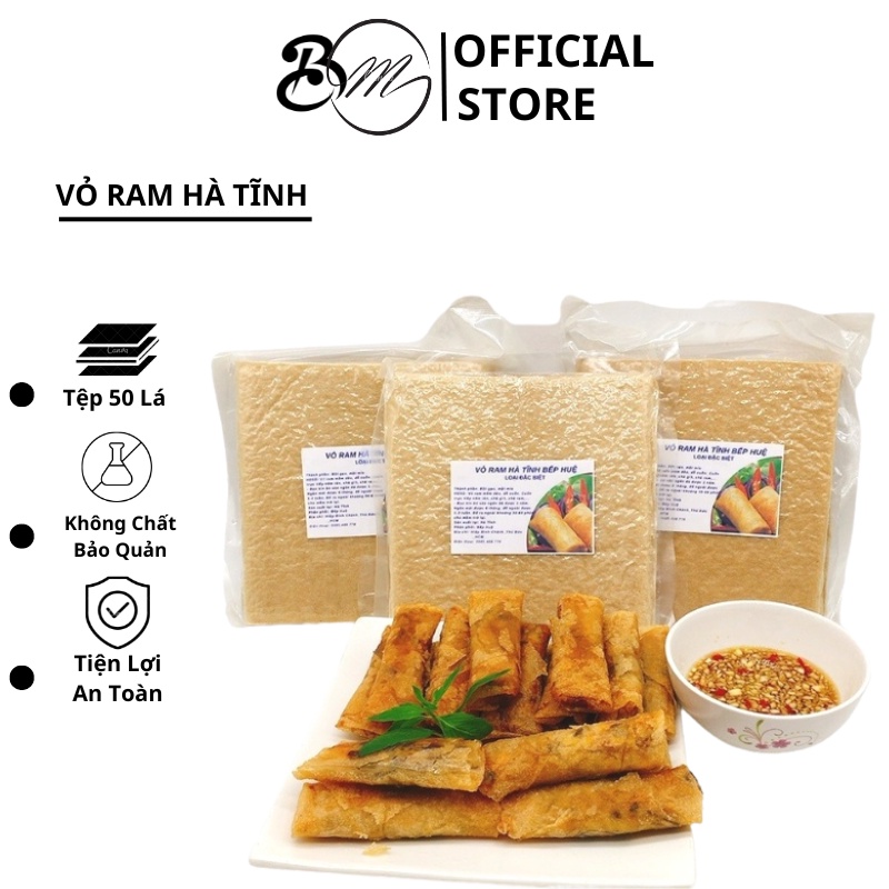 Lá Ram Hà Tĩnh, Nem Rán, Bánh Cuốn Nem , Đặc biệt giòn ngon, Loại Đặc ...