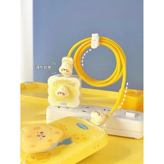 [Bọt Biển Cheese] Bộ phụ kiện bảo vệ củ sạc và cáp sạc PD18/20W bằng silicon cao cấp RABBI