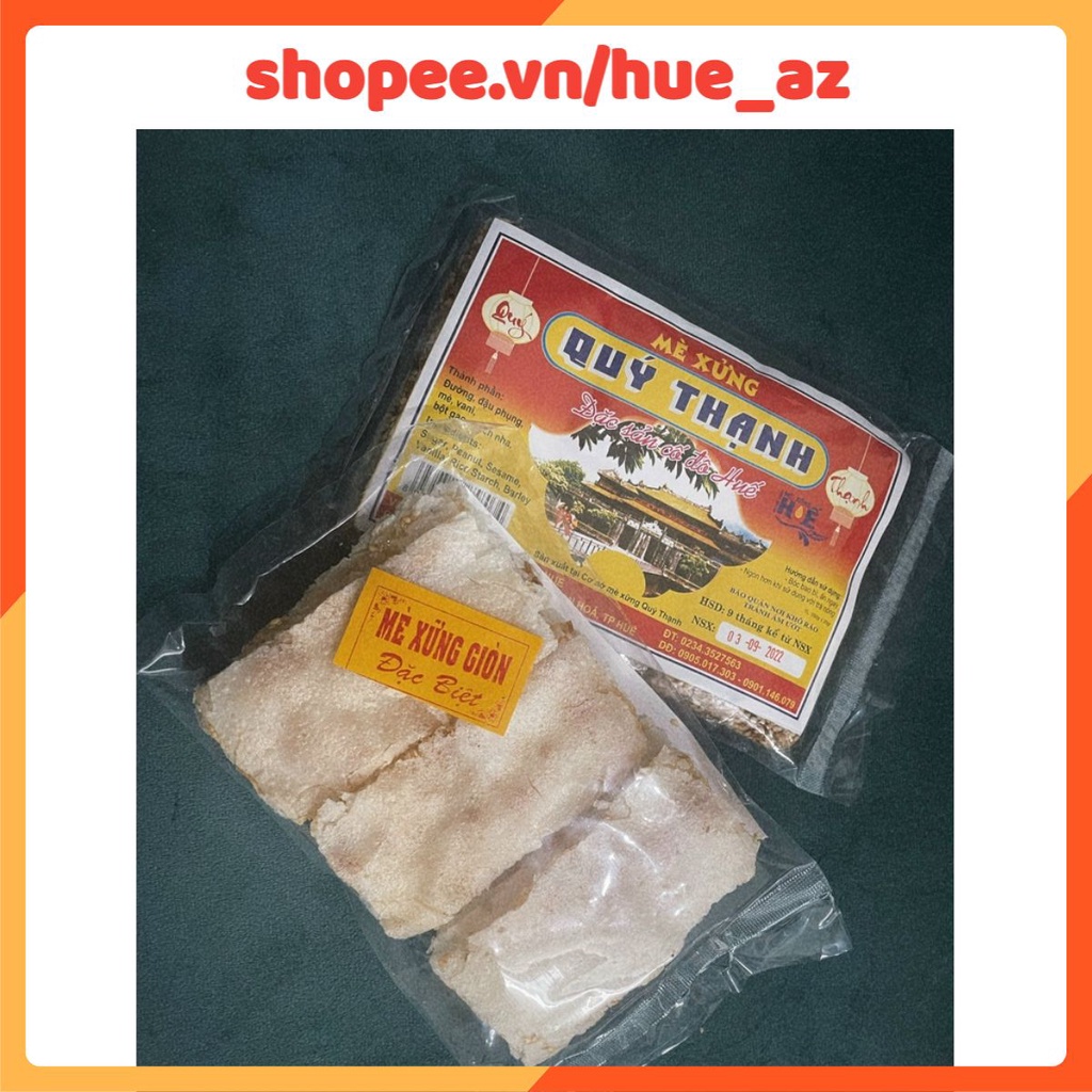 Mè Xửng Giòn Quý Thạnh 160g - Đặc Sản Huế