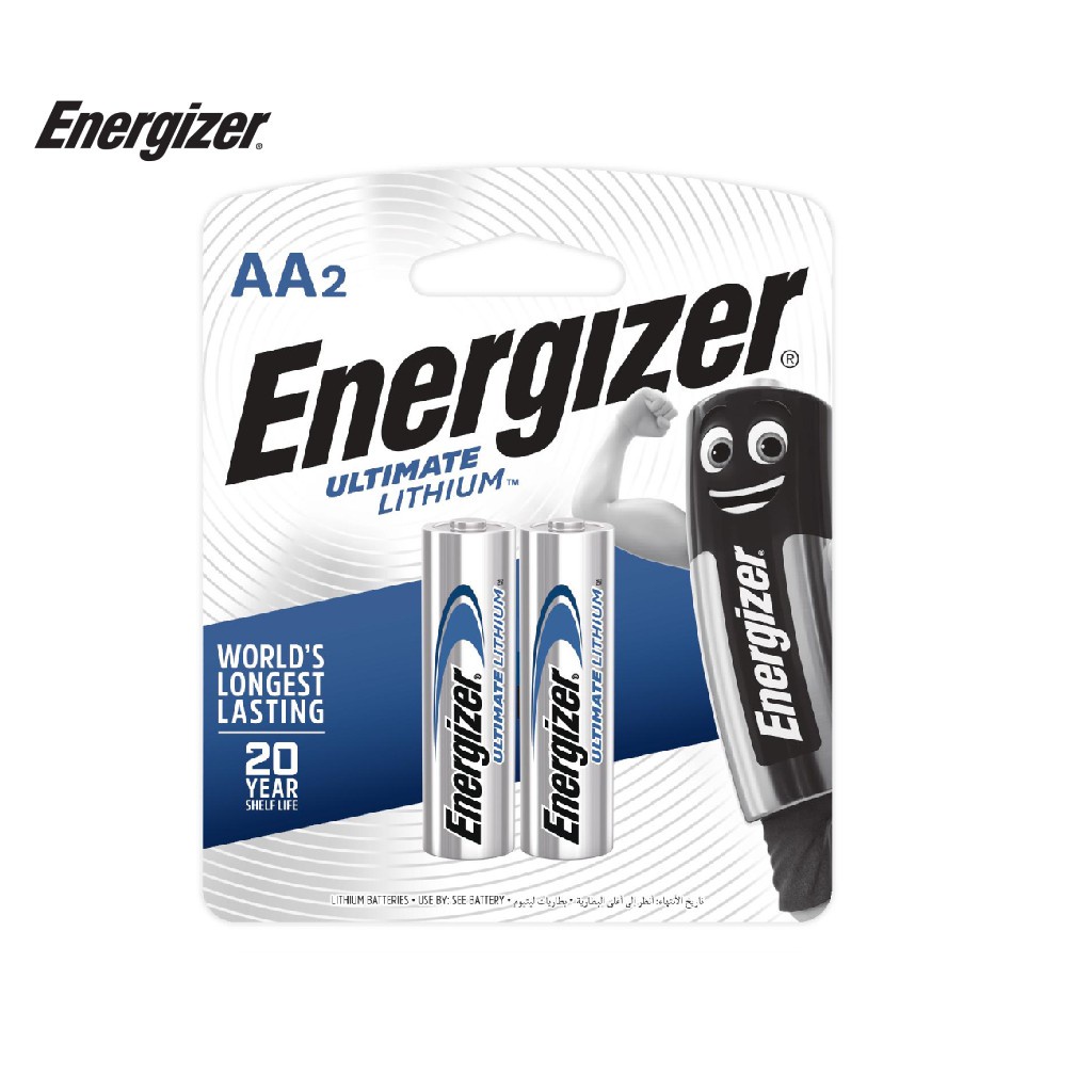Vỉ 2 Viên Pin AA Energizer Lithium L91 BP2 100193502 Shopee Việt Nam