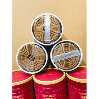 Nhang vòng trầm tự nhiên an toàn sức khoẻ khử mùi ẩm mốc gia tăng năng lượng dương một vòng cháy 4h