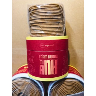 Nhang vòng trầm tự nhiên an toàn sức khoẻ khử mùi ẩm mốc gia tăng năng lượng dương một vòng cháy 4h