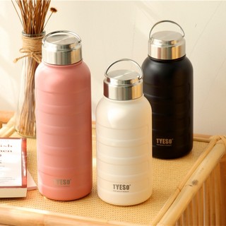 Bình giữ nhiệt Tyeso Larva 750-1000ml Fan House bình nước giữ nhiệt chính hãng inox 304 cao cấp