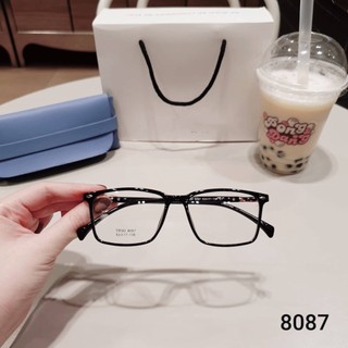 Kính cận gọng thời trang nam nữ 8087 gọng dẻo có thể thay lắp mắt cận