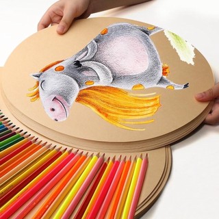 Giấy Kraft Tròn 37Cm (10 Tờ)  - COLORMATE