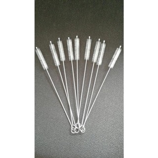 Que Cọ Rửa Ống Hút 20cm thép không rỉ que cọ rửa vệ sinh ống hút cao cấp