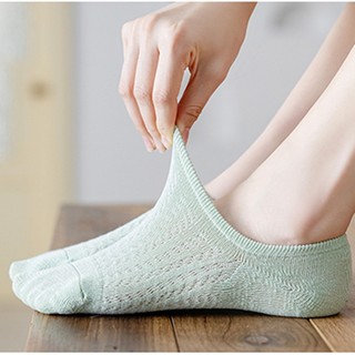 Tất cổ ngắn, tất llười nữ, vớ cổ ngắn điều hòa không khí dễ thương phong cách Hàn Quốc set 10 đôi
