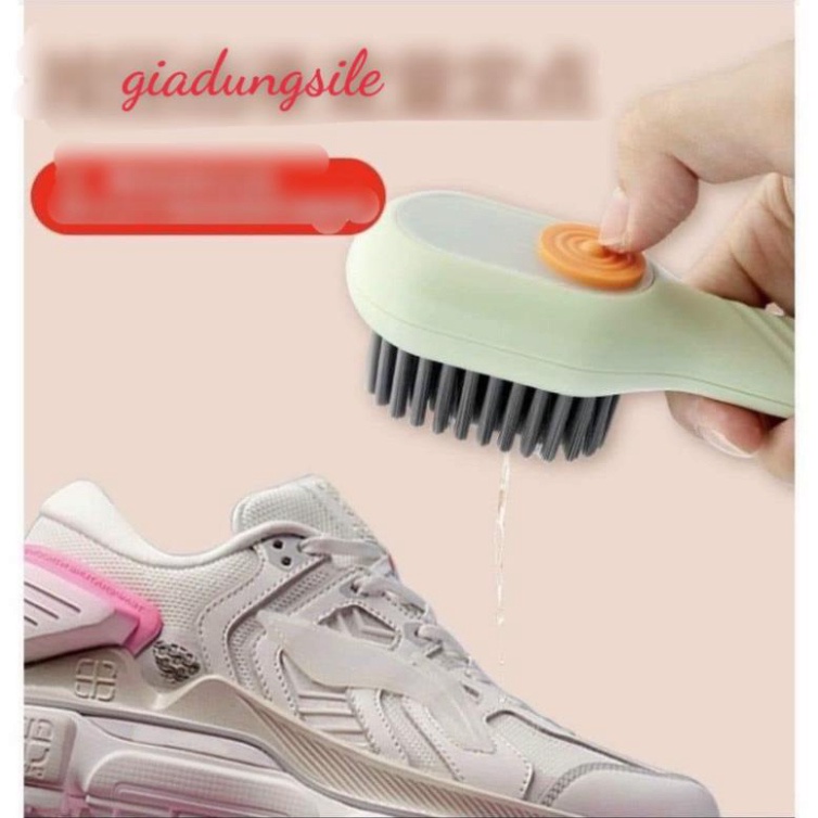 Bàn Chải Chà Giày Đa Năng Có Ngăn Chứa Xà Phòng / Bàn Chải Giặt / Bàn Chải Giặt Giày ntt95