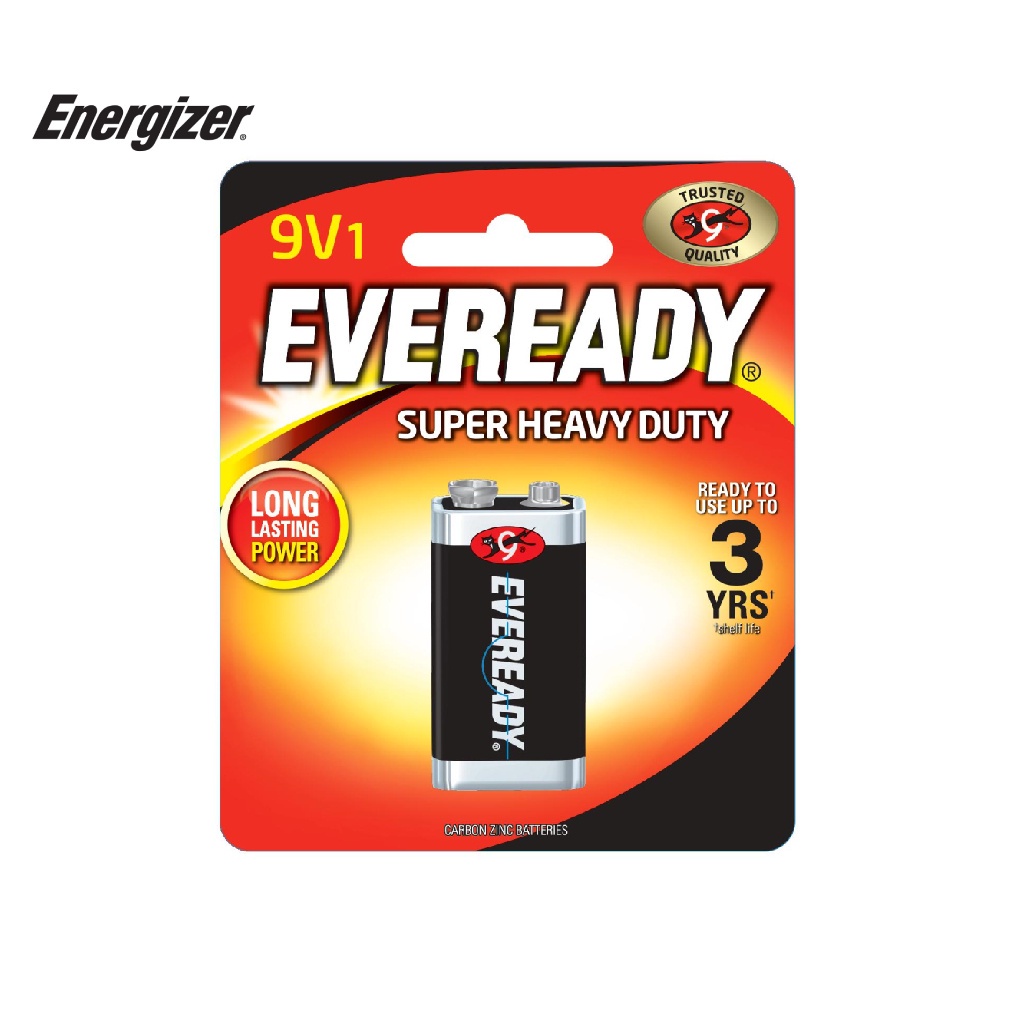 Vỉ 1 Viên Pin Vuông 9V Eveready Super Heavy Duty 1222 BP1 100193485