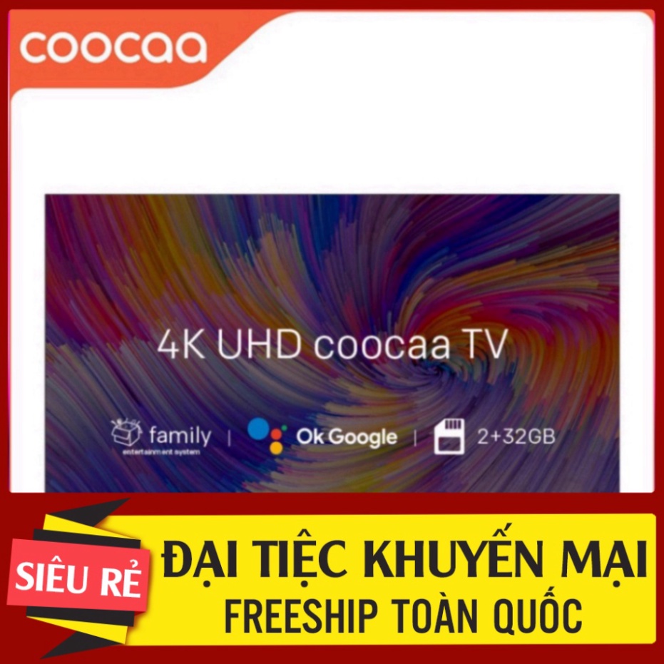 Sale Smart Tivi Coocaa Android K Uhd Inch S G Pro Silver