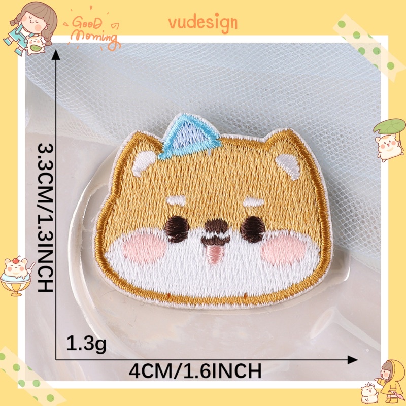 Sticker Dán Vải, Sticker Ủi Thêu Quần Áo, Balo Hình Con Vật Dễ Thương ...