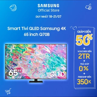 Smart Tivi QLED Samsung 4K 65 inch QA65Q70BAKXXV - Miễn phí lắp đặt