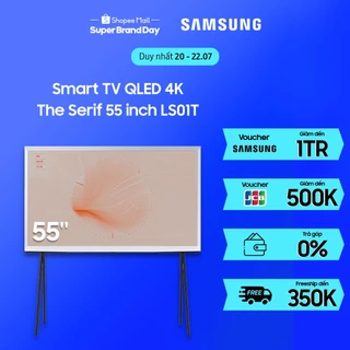 Smart Tivi The Serif QLED Samsung 4K 55 inch QA55LS01TAKXXV - Miễn phí lắp đặt