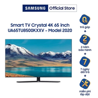 [Nhập SAM1KCE giảm 1 Triệu] Smart Tivi Samsung Crystal 4K 65 inch UA65TU8500KXXV - Miễn phí lắp đặt